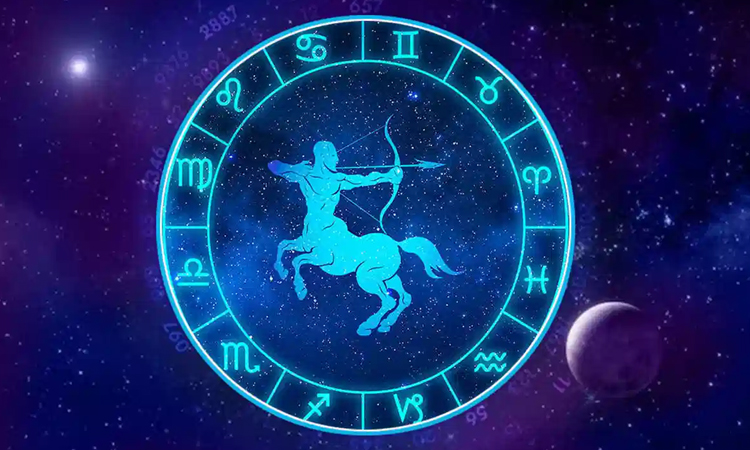 Sagittarius Horoscope Prediction – Dhanussu Rasi Phalalu with Zodiac Sign Symbol