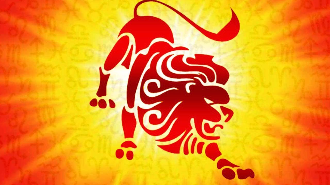 Leo Horoscope Prediction – Simha Rasi Phalalu with Zodiac Sign Symbol
