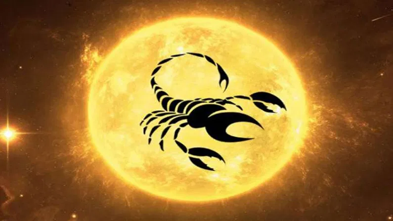 Scorpio Horoscope Prediction – Vrischika Rasi Phalalu with Zodiac Sign Symbol